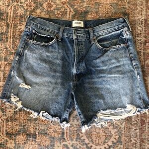 AGolde Parker Long Vintage Cut Off Shorts - Washed But Never Worn - Size 30